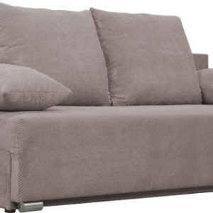 Tempo Kondela  pohovka FERIHA -  šedohnědá taupe + kupón KONDELA10 na okamžitou slevu % (kupón uplatníte v košíku) - sedačka do l