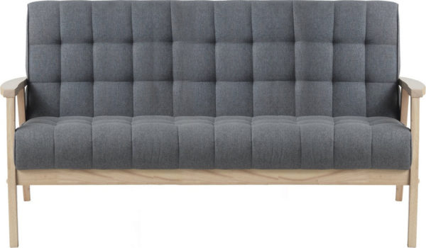 Casarredo Trojsedák PETRA tmavě /bílá lazura - sedačka do l
