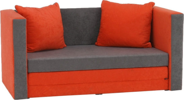 Tempo Kondela Pohovka KATARINA NEW - oranžová + kupón KONDELA10 na okamžitou slevu 3% (kupón uplatníte v košíku) - sedačka do l